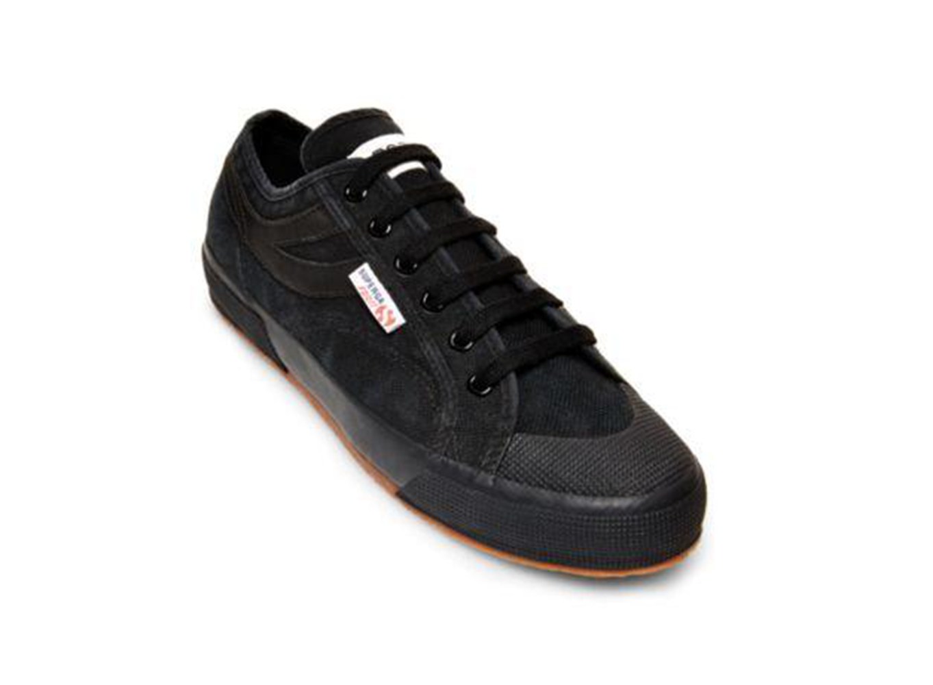 Zapatillas Superga Hombre Negras - 2750 Cotu Panatta - 137659BEX